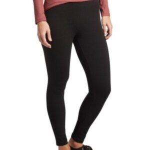 #1429 Hue Women's Cotton Leggings, - Black